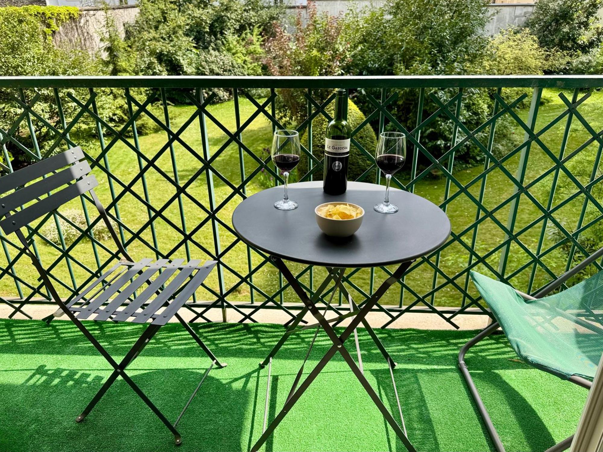 Superbe Appartement Avec Belle Vue Jardin Párizs Kültér fotó
